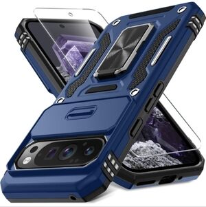 DEERLAMN Protective Cover Case for Google Pixel 9 Pro XL Navy Blue (New)